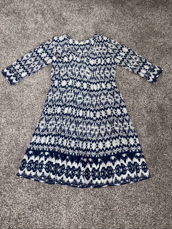 Lola Australia Dresses & Skirts - Lola Australia Morocco Mini/Midi Dress in 'Apple Navy'